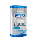 ANTICONCEPTIVOS - Durex Preservativo Invisible Sensitivo 12 Unidades - 