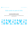 Canastillas de Bebé - Canastilla bebé Premium en azul - Canastillas de Bebé - Canastilla bebé Premium en azul -