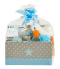 Canastillas de Bebe - Canastilla Baby Shower para Bebé y Mamá (Azul)