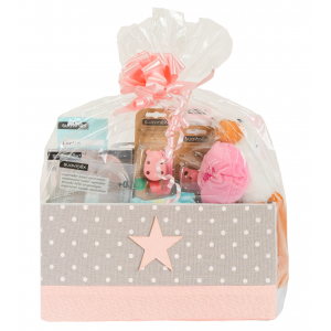 Canastillas de Bebe - Canastilla Baby Shower para Bebé y Mamá (Rosa) Canastillas de Bebe - Canastilla Baby Shower para Bebé y Mamá (Rosa)